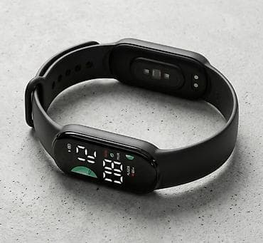 babyliss pegla za kosu: Fitness narukvica sa ekranom u boji i silikonskom narukvicom - Tanak — 1