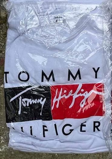 white majice: Majice muske stampa 450 din komad u seriji 4 komada, majice vez muske — 3