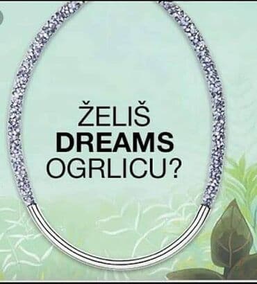 heklane ogrlice od konca: Materijal: Kristal — 1