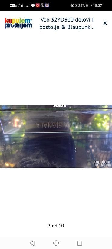 ugradna rerna na gas: Vox 32YD300 – delovi i postolja + postolje za Blaupunkt 32" Dostupne — 4
