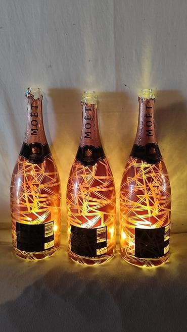 razne stvari na prodaju: Prazne flaše Moet & Chandon 1.5L i 0.7 ml N.I.R Prodajem prazne — 4