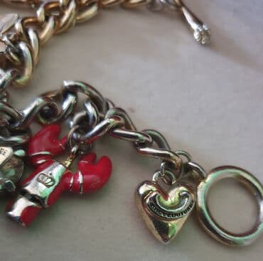 parke sa prirodnim krznom: Charm bracelet, Material: Stainless steel — 2