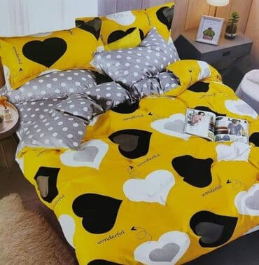 polovni tepisi iz nemacke: ❤Posteljina iz 7 delova ❤Čaršaf-220*240 ❤Jorganska navlaka-2x140*200 — 1