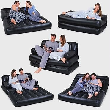 komoda za presvlačenje bebe: Bestway Multi-Max 5-u-1 dušek/sofa na naduvavanje - Višenamenski — 2