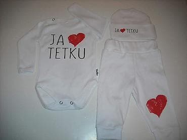 Ostale dečije stvari: 3 dekni kompletic Vel 56-62 dvobroj do 3 meseci 68 do 5 meseci 74 do 9 — 9