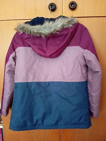 otkup decijih stvari: Zimska jakna Yigga – veličina 152cm - Model: trobojna (bordo — 2