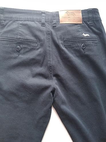crop jakne: Teget muške pantalone – Harmon & Blaine 11 - Model: chino/pametne — 4