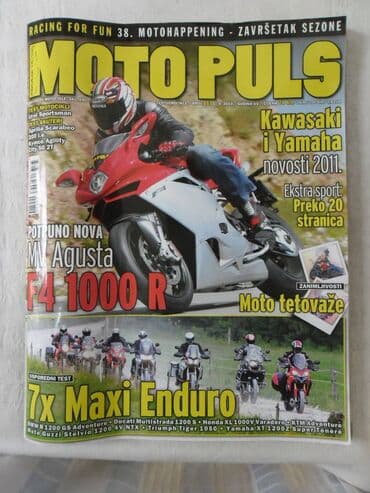 dva i po muškarca sa prevodom: Casopis: moto puls,br.111x2,112 cena za kom — 2