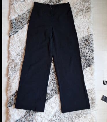 lidl lanene pantalone: M (EU 38), Regular rise — 1