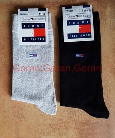 tommy hilfiger d: Muške pamučne čarape. Tommy hilfinger 3/4 muške pamučne čarape — 8