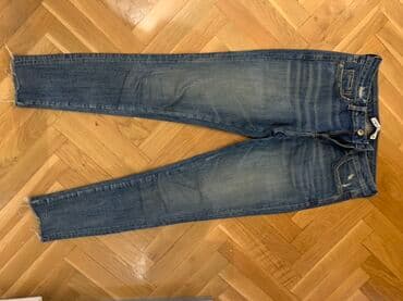 zenski kostimi sa pantalonama: ZARA ženske farmerke – klasičan plavi denim sa efektom ispranosti i — 3