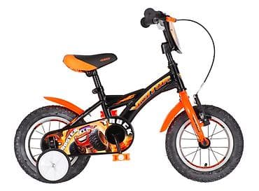cipele sa animal printom: Bicikl kids Visitor Truck 12" – crno/narandžasti - Dimenzija točkova — 1