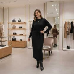 Donji delovi trenerke: Trikotažna haljina 4000 Veličine: 40 • 42 • 44 • 46 • 48 • 50 Mere za — 4