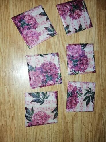 luminarc case za vino: Drveni dekupaz podmetaci mogu kao poklon za 8 mart bice umotani u — 4