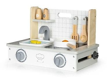 Kids' Kitchens: Drvena rerna sa dodacima, mini kuhinja ECOTOYS Šifra proizvoda: TL1 — 4