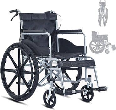 Glucometers: Invalidska kolica – 24-inčni komfortni model sa mekanim sedištem — 6