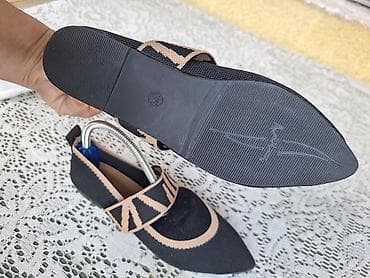 superstar crne: Baletanke – veličina 36 - NOVE, preudobne - Gazište: 22,5 cm - Boja — 2