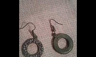 Lighters and accessories: Simpaticne bakarne mindjuse sa ljubicastim kamencicima. Nove — 2