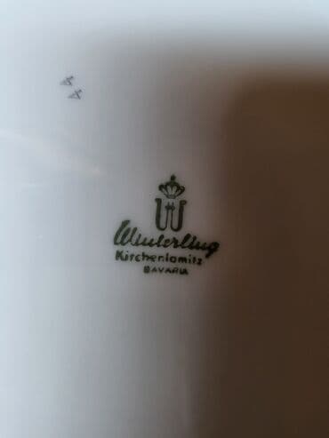 vatrostalne posude sa poklopcem akcija: Cinija nova winterling porcelan Bavaria. 1950g+. Cinija je sa — 6