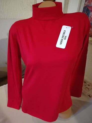 2XL (EU 44), Cotton, Single-colored, color - Red