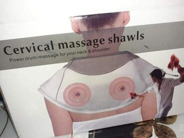maska za spavanje pepco: 3D Tapping Masažer - masaža udaranjem - Cervical Massage shawls - NOVO — 3