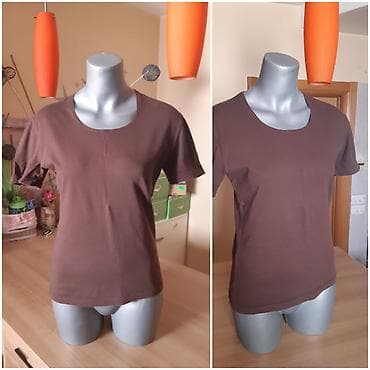 baletanke za devojcice metro: Braon ženska majica kratkih rukava – Kometa Arilje - Veličina: 42 — 2