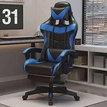 second hand namestaj: Gejmerska/Ergonomska kancelarijska stolica sa naslonom visoke klase - — 1