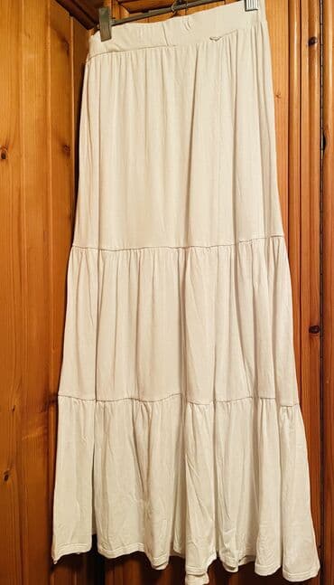 crop top c a: M (EU 38), L (EU 40), Maksi, bоја - Bela — 1