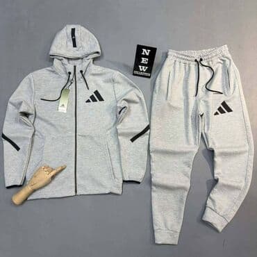 enter pantalone cena: Komplet, S, Adidas, bоја - Bež, Pamuk — 4