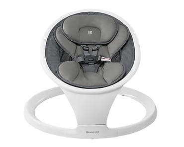 Kids' furniture: KIKKA BOO ljuljaška CUDDLE ME sa daljinskim upravljačem – dark grey — 4