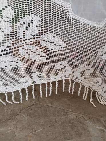 gigatron slavine sa grejacem: Net, Voile & Sheer Curtains, color - White — 3