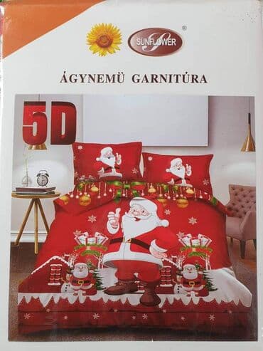 cena goblena: PRAZNIČNI DEZENI Komplet posteljina sadrzi: Dusecni carsav 200x220 — 2