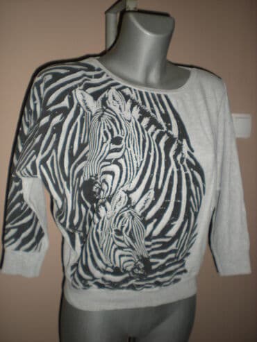 philipp plein duksevi: Denim Co, S (EU 36), Leopard, krokodil, zebra, bоја - Srebrna — 4