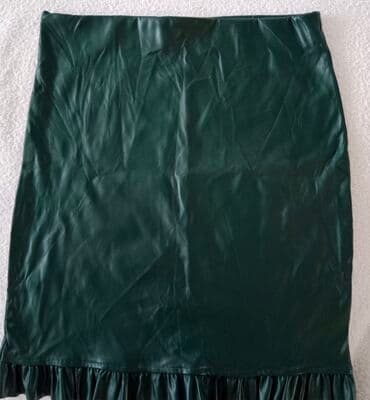 Women's Clothing: M, Mini, color - Green — 1