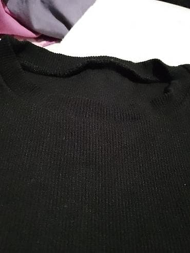 gerry weber nova kolekcija: Crna pletena majica/džemper sa okruglim izrezom - Boja: jednobojna — 2