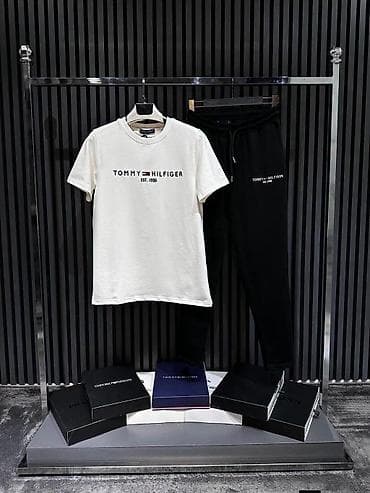 nike tech original: Muški komplet majica + trenerka (gornji deo kratkih rukava i donji — 2