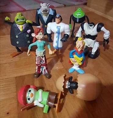 gumene igracke za decu: Igracke velike. Dizni - disney flushed away, robot, pile, ovcica — 2