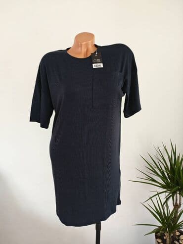 Esmara spavaćica Rebrasti pamuk Teget boje Veličina naznačena XS na lalafo.rs Esmara spavaćica Rebrasti pamuk Teget boje Veličina naznačena XS