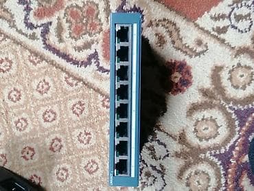 tableti jeftino: Hikvision Ethernet switch DS-3E0508-E(B) - 8 Fast Ethernet RJ45 — 5