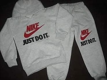 nike decije patike: Dvodelni komplet Duks donji Vel 2-14 Cena 3000 din stampa ime po — 3