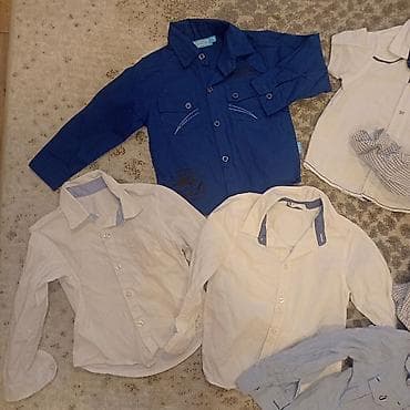 sandale za decake hm: Komplet dečijih košulja – 6 komada, dug i kratak rukav - Modeli — 2