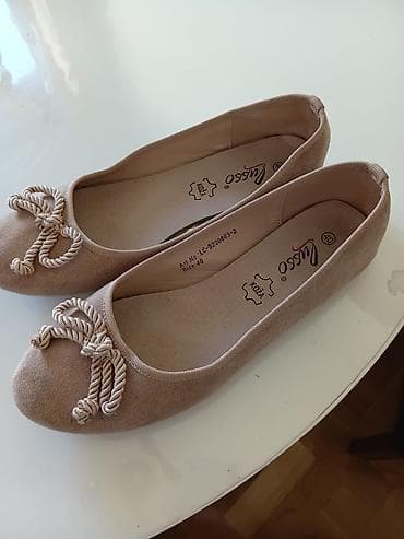 špic baletanke: Balerine Lusso, broj 40 dva puta obuvene - Boja: bež/nude - — 2