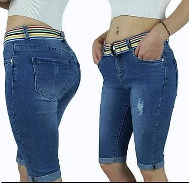 bluza xs: Bermude
Cena 3300 Dinara 
Texas sa elastinom 
Vel. XS, S
P/fd28 — 1