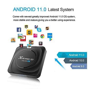 gigatron multimedija za auto: Android Smart TV BOX- X88 Pro 20 - 8/64GB- 1000M Lan - NOV original — 3