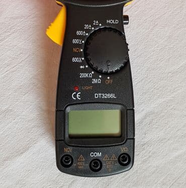 Ampermetri: Amper klesta - 600A - DT3266L Digitalna amper klešta i unimer - 600A - — 1