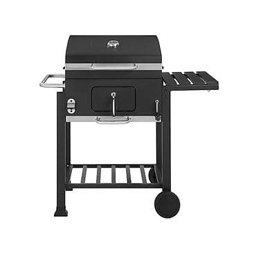 rešetka za roštilj 100 x 50: GRILL MEISTER KANSAS Roštilj na drveni ugalj – sa poklopcem i — 2