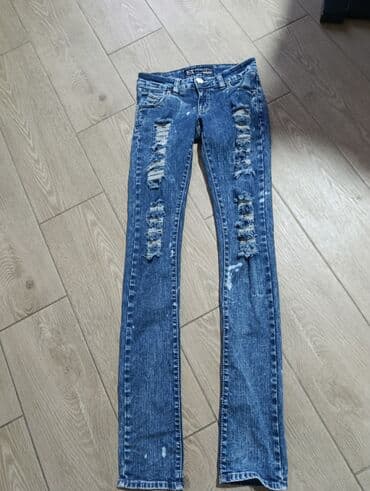 h m kozne pantalone: Farmerke xxs — 1