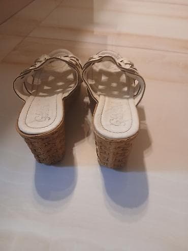 nike patike modeli: Slippers 38, color - Beige — 2