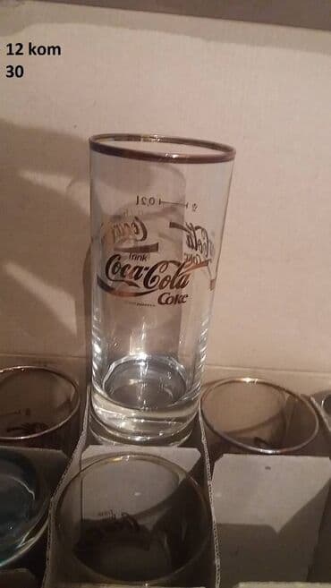 saksije sa nogicama: CocaCola čaše kompleti Kao sa slika Polovno kao novo Odlično Ne — 19