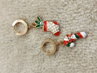 Lighters and accessories: Novogodišnje minđuše nove — 2